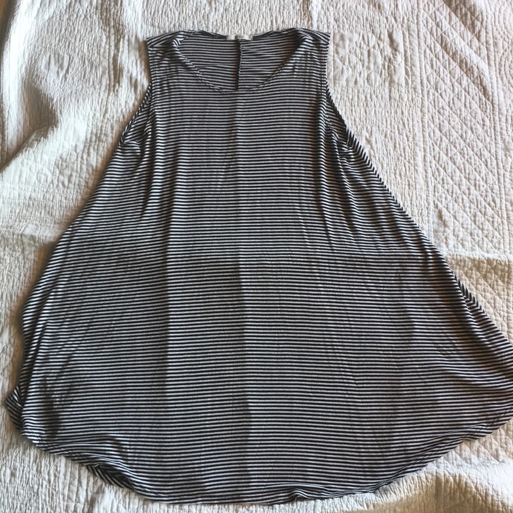 Black And White Stripe Dress